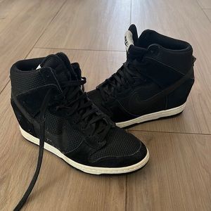 Nike heeled sneakers